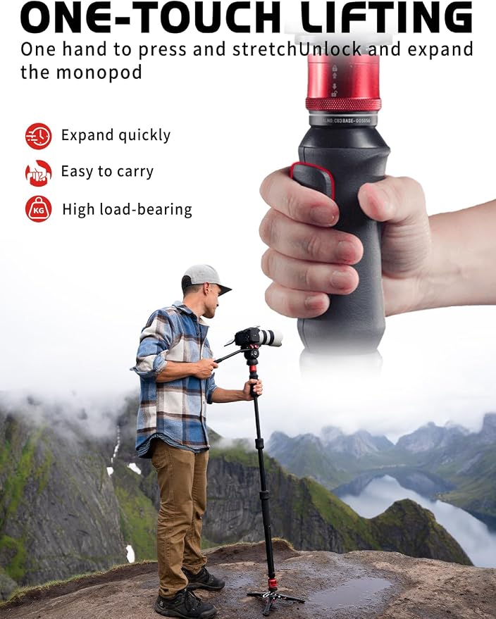 IFOOTAGE Cobra 3 A150S Strike Monopod - Image 2
