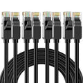 Cat 6 Ethernet Cable 10 ft, Indoor/Outdoor High Speed 10Gbps Internet Cable by Unknown