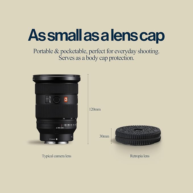 Original Retropia Repurposed Disposable Camera Mirrorless Lens - Image 6