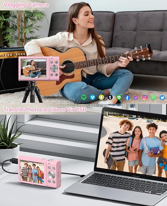 Digital Camera, 4K Vlogging Camera - Image 5