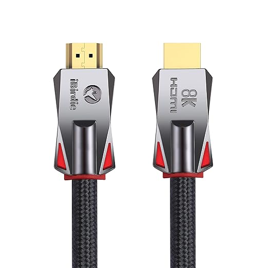 iBirdie 8K Fiber Optic HDMI Cable 150 Feet 46 Meter, Active Unidirectional Cord by iBirdie