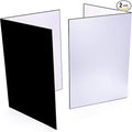 Light Reflector 3 in 1 Photography Reflector Cardboard, A4 Size Folding Light by HHDFETG