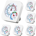 Kathfly 4 Pcs Indoor Thermometer and Humidity Gauge Indoor Mini Thermometer by Kathfly
