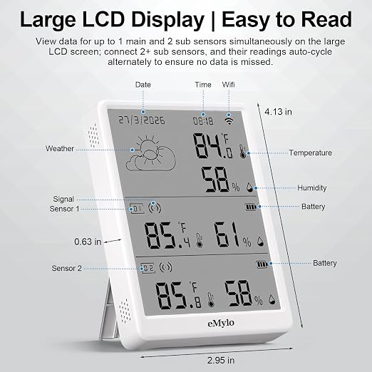 eMylo WiFi Thermometer Hygrometer - Image 8