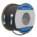 100M/328FT LC to LC Armored Outdoor Fiber Optic Cable, Single Mode Duplex by Unknown
