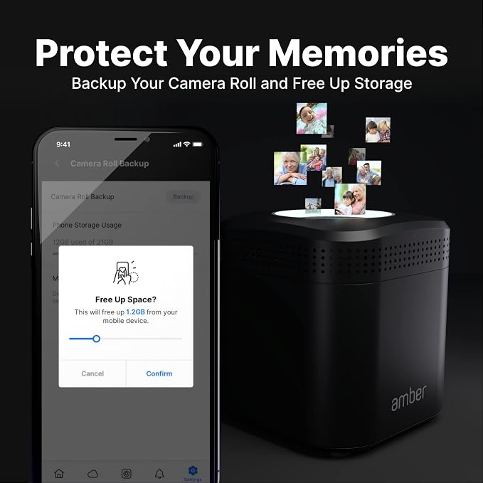 AmberPRO Personal Cloud Storage Device + AC2600 WiFi Router. Dual 1TB Hard - Image 3