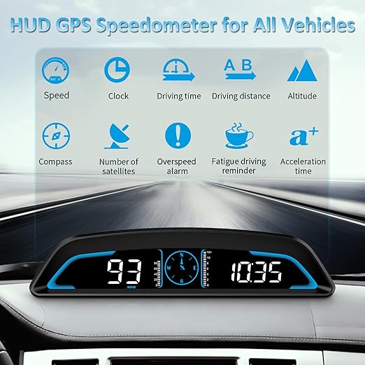 SinoTrack Digital GPS Speedometer Universal Heads Up Display - Image 2