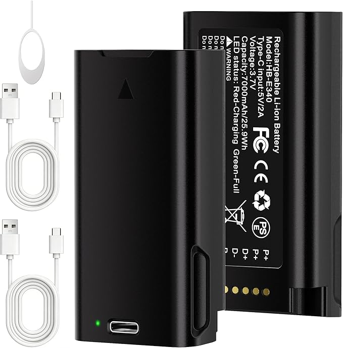 Fulpower 2-Pack 7000mAh High Capacity Rechargeable Battery Compatible by Fulpower