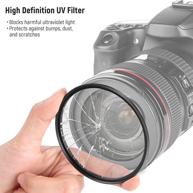NEEWER 52mm UV/CPL/ND Lens Filter Kit - Image 4