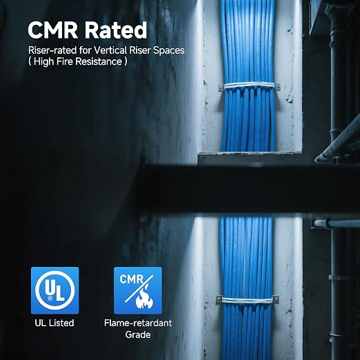 Cable Matters 10Gbps in-Wall Riser Cat 6A Bulk Ethernet Cable - 500ft - Image 7