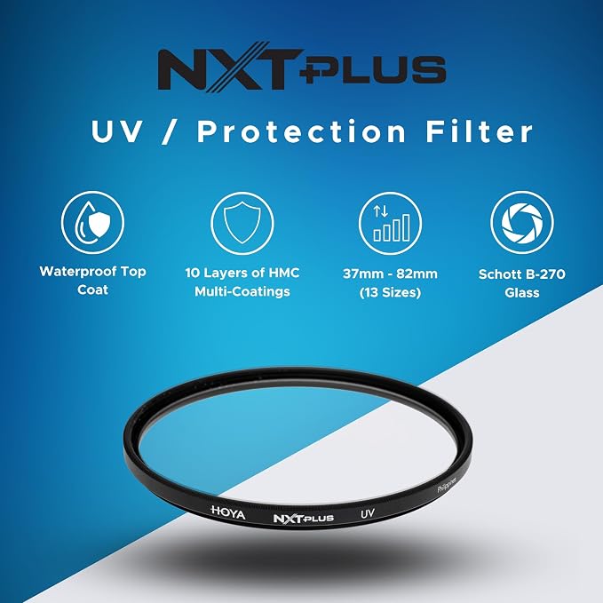 Hoya NXT Plus 43mm UV Filter — Schott B270 Clear Glass - Image 2