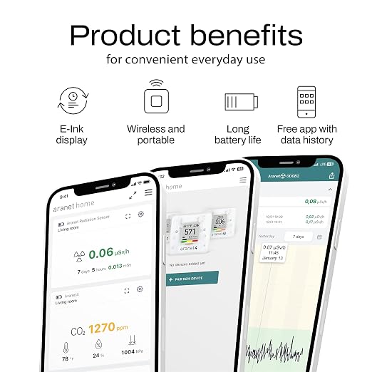 Aranet4 Home: Wireless Indoor Air Quality Monitor - Image 4