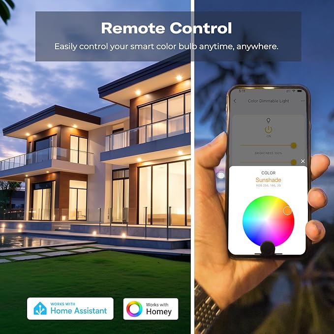 THIRDREALITY Smart Color Bulb ZL1, Zigbee hub Required, Compatible - Image 3