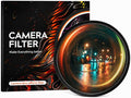 Camera Vortex Effect Filter, 77MM Prism Film Special Effects Glass Lens by BesvaloOfficial
