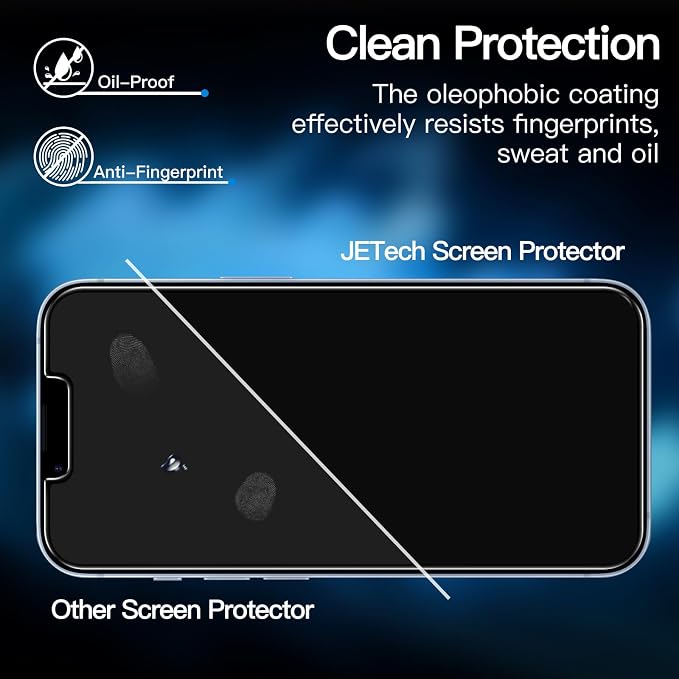 JETech Screen Protector for iPhone 13 Pro 6.1-Inch - Image 7