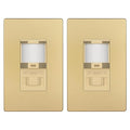 TOPGREENER Occupancy/Vacancy PIR Motion Sensor Light Switch, Learning Function by TOPGREENER