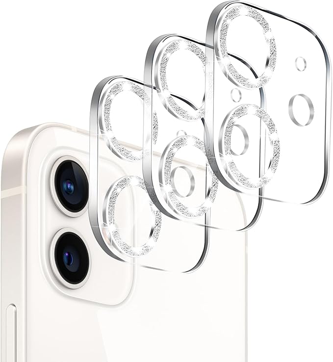 Dengduoduo 3 Pack Tempered Glass Camera Lens Protector by Dengduoduo