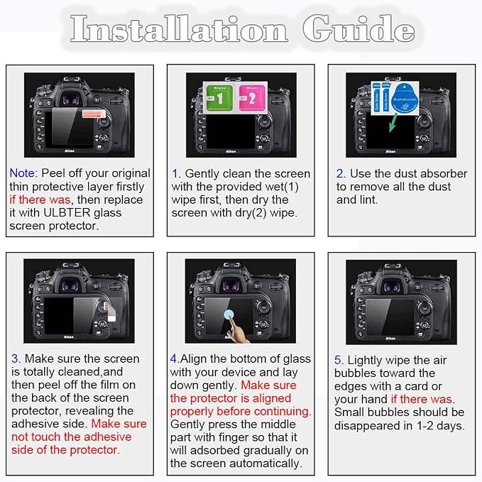 ULBTER Screen Protector for Olympus TG-7 TG-6 TG-5 TG-4 TG7 Red Black, OM - Image 7