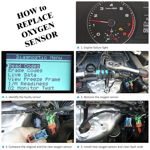 Oxygen Sensor Upstream Downstream Compatible - Image 6