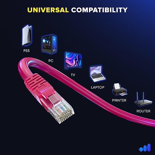 Maximm Cat 6 Ethernet Cable 8 ft - Image 6