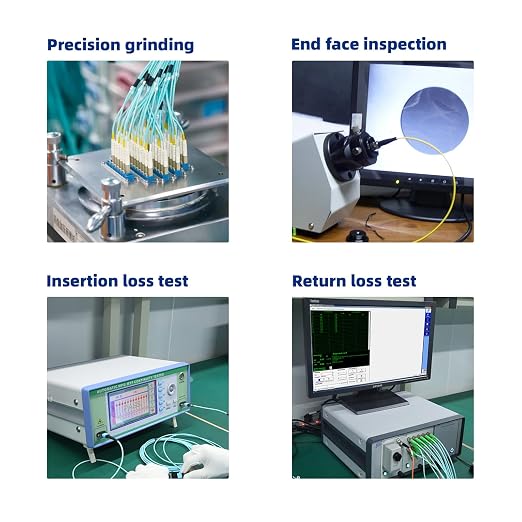 FC/UPC to FC/UPC Fiber Patch Cable, 7.5M/24.6FT OM1 Multimode Duplex 62.5/125µm - Image 4