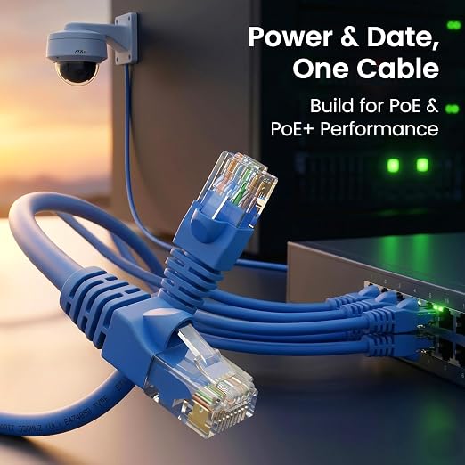 GEARit Cat 6 Ethernet Patch Cable 4 ft Blue, Cat 6 High Speed 24AWG 10Gbps RJ45 - Image 7