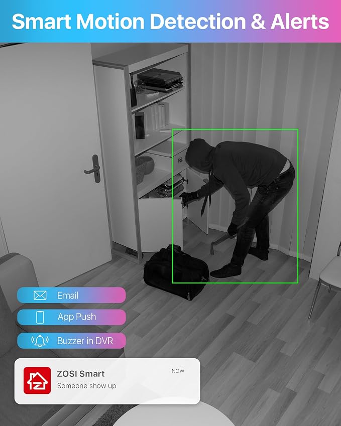 ZOSI 3K Lite 8CH Security Camera System - Image 3
