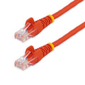 StarTech.com 25ft Red Cat5e Snagless RJ45 UTP Patch Cable - 25 ft Patch Cord - by StarTech