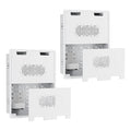 17" in-Wall Media Box, Recessed Outlet Wall Box, Structured Media Enclosure by Pegzone