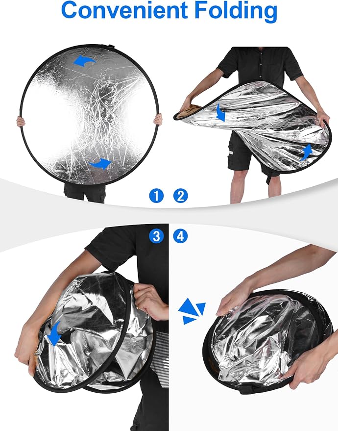 Selens Portable 24inch/60cm Light Reflector - Image 7