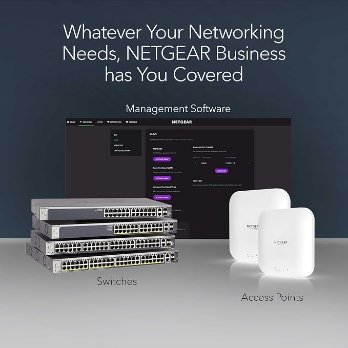 NETGEAR 52-Port Gigabit Ethernet Smart Switch- Managed, - Image 6