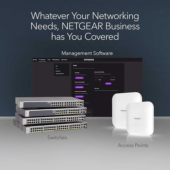 NETGEAR 8-Port 1G/10G Gigabit Ethernet Unmanaged Switch - - Image 5