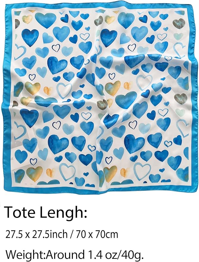 Silky Scarf for Women Lightweight Satin Bandanas Neck Hair Wrap For Sleeping - Image 2