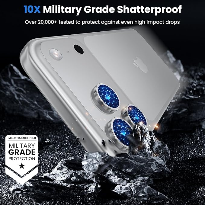 WSKEN for iPhone 17 Pro/iPhone 17 Pro Max Camera Lens Protector - Image 5