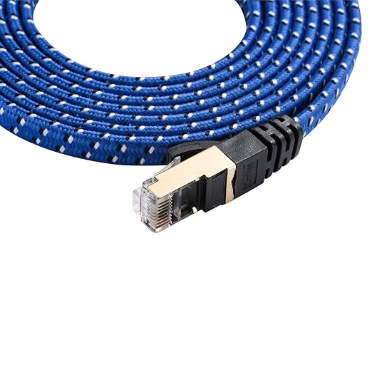 Cat 8 Ethernet Cable, DanYee Nylon Braided 16ft CAT8 High Speed Professional - Image 9