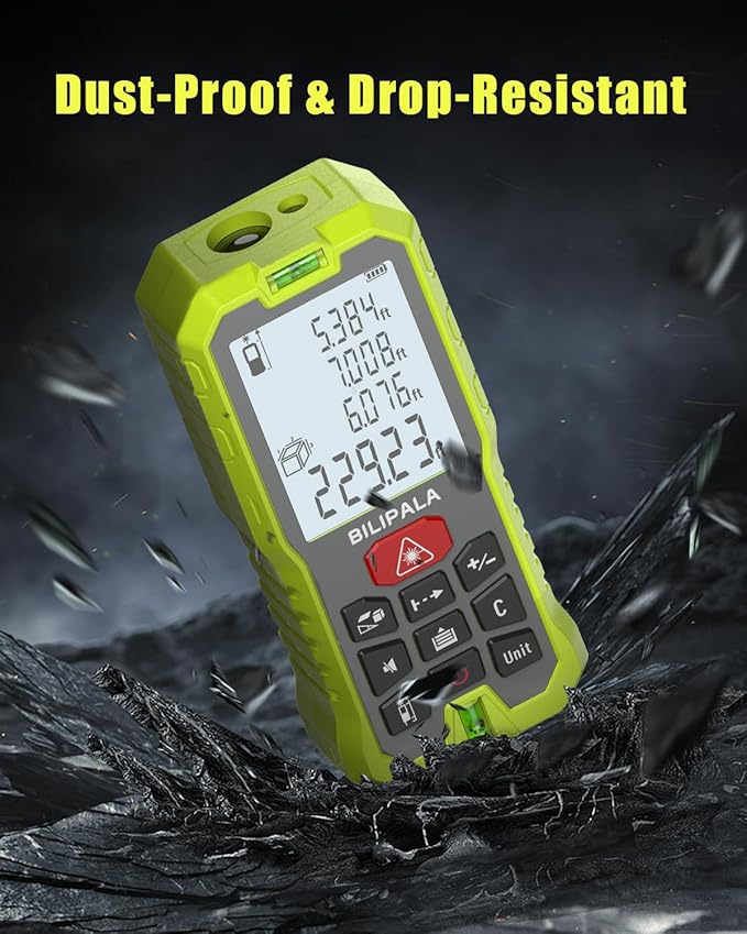 Laser Measure 229ft, Digital Laser Distance Meter - Image 5