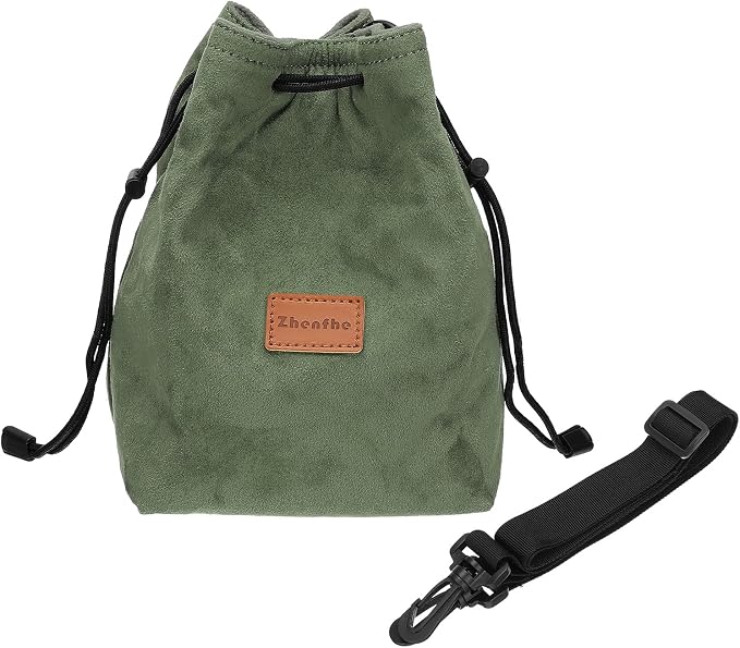 Patikil XL Size Drawstring Lens Case Flannel Camera Handbag by PATIKIL