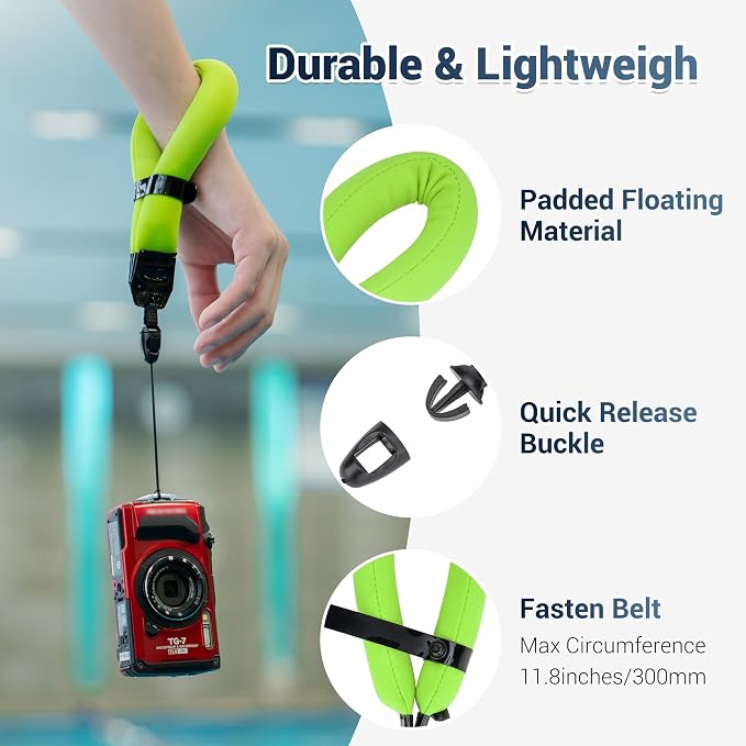 JJC Camera Floating Wrist Strap - Image 4