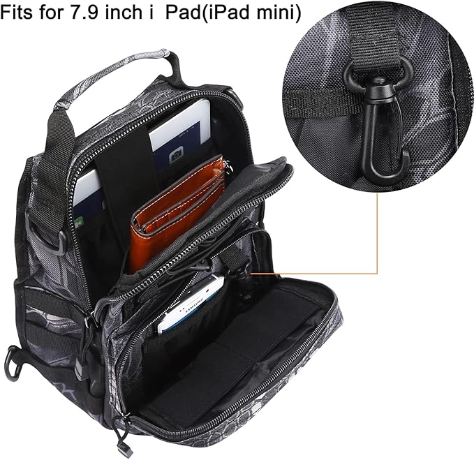 G4Free Outdoor Tactical Bag Backpack, Military Sport Bag Pack Sling Shoulder - Image 6