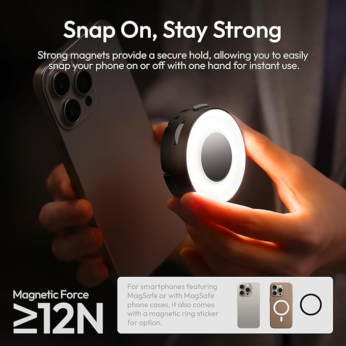 ULANZI ML05 Selfie Light for iPhone - Image 4