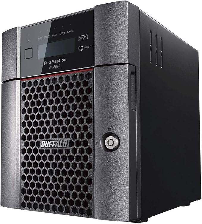 BUFFALO TeraStation WS5420DN 4-Bay Windows Server IoT 2025 Desktop NAS 16TB by BuffaloAmericas