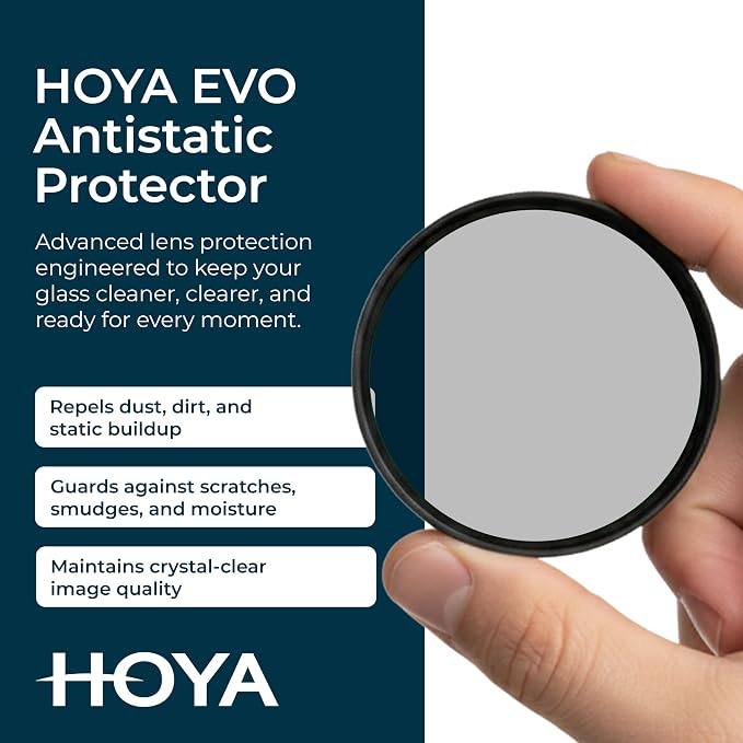 Hoya EVO Antistatic 82mm Filter — Premium Optical Glass w/ 16-Layer SMC Lens - Image 5