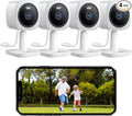 Hugolog 2K Indoor Outdoor Security Cameras by Hugolog