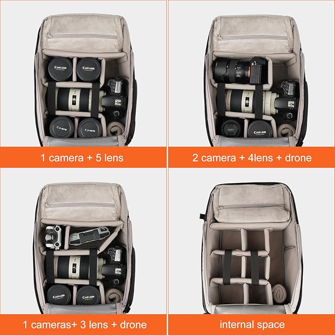 Besnfoto Camera Backpack Waterproof - Image 3
