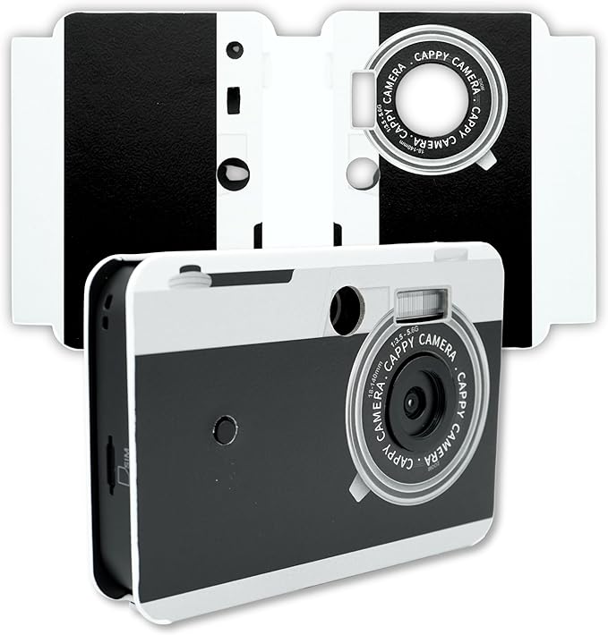 Interchangeable Replacement Case – Sleek Dark Film Look Aesthetic Snap-On Cover by CAPPYCAMERA