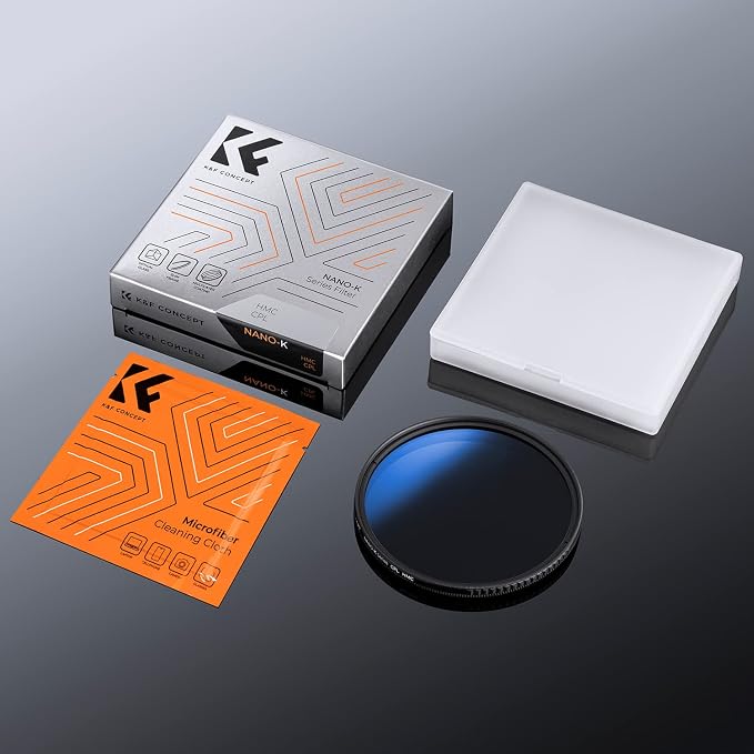 K&F CONCEPT 77mm Circular Polarizer Filter Ultra-Slim 18 Multi-Coated Optical - Image 8