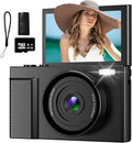 4K Digital Camera for Photography, 64MP Vlogging Video Camera for YouTube by TZZPL