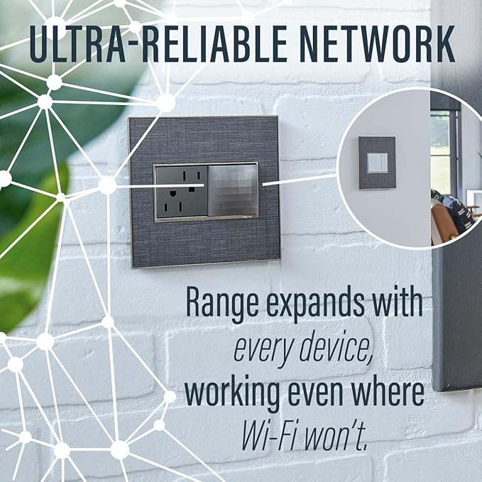 Legrand adorne with Netatmo Smart Home Gateway/Hub in Graphite - Image 8