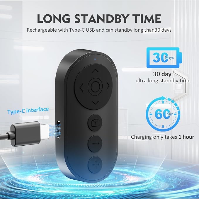 Remote Control for TikTok, Wireless Camera Remote Control - Image 5
