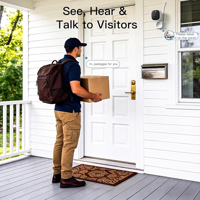 VIMTAG Security Camera Outdoor Indoor, 2.5K Cameras - Image 5